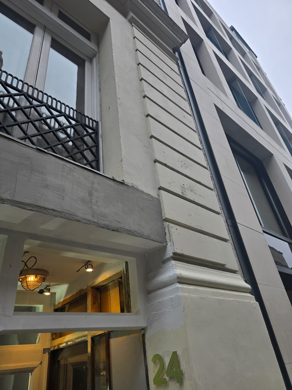 After - Front elevation detailing