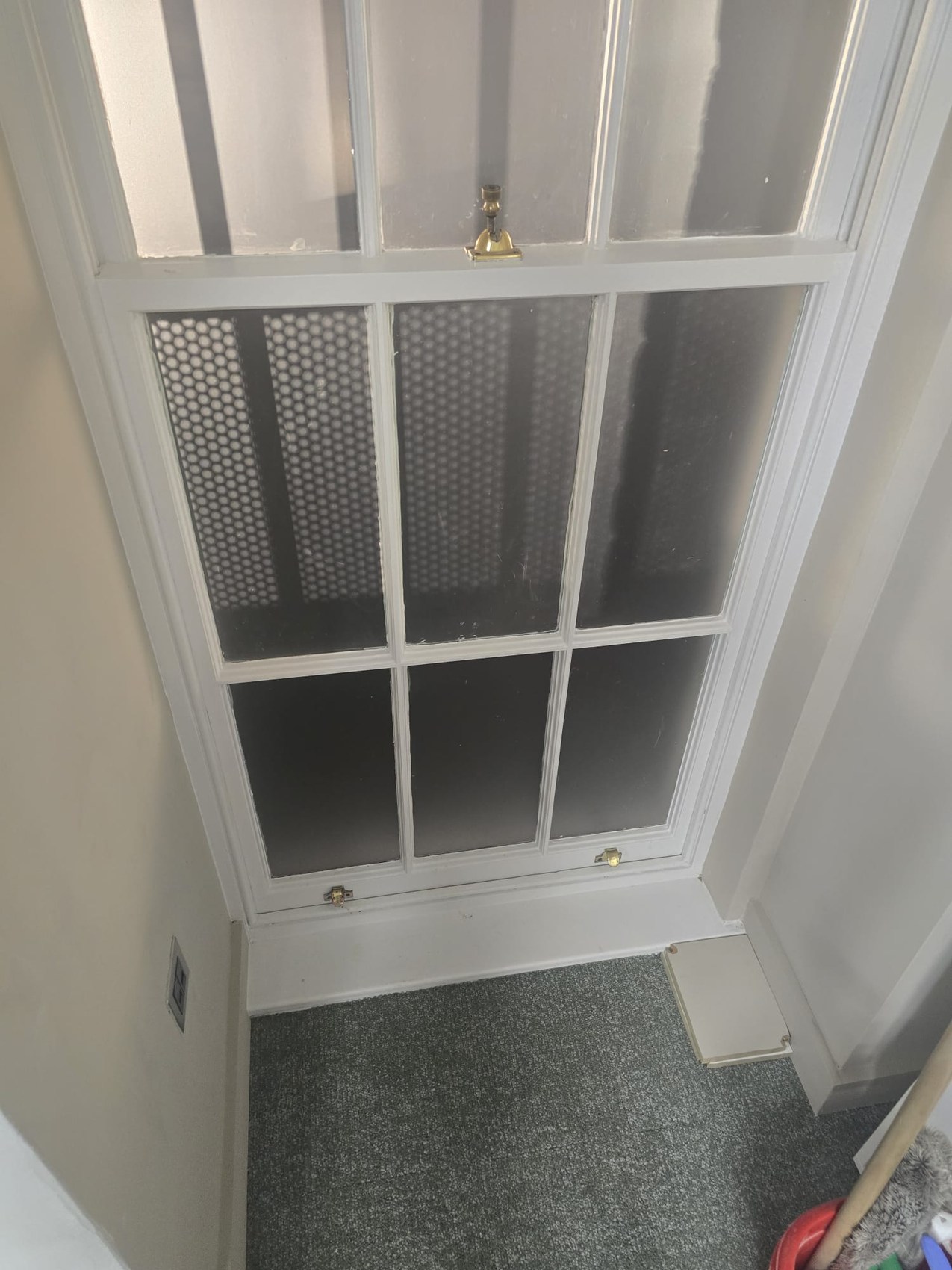 After - Glazed door / window area