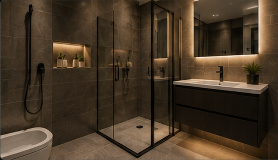 High-standard modern bathroom finishing