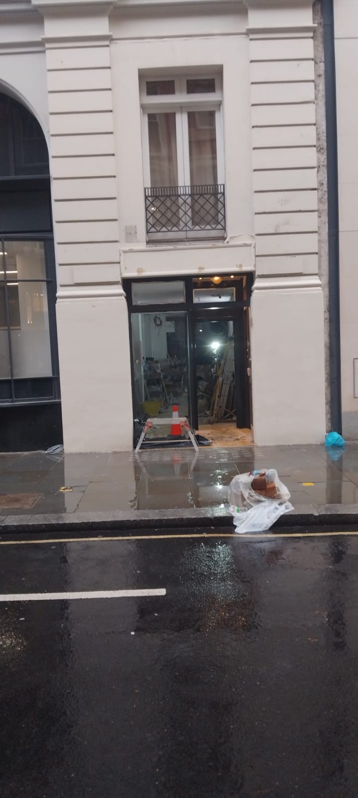 Entrance before works at 24 Chancery Lane