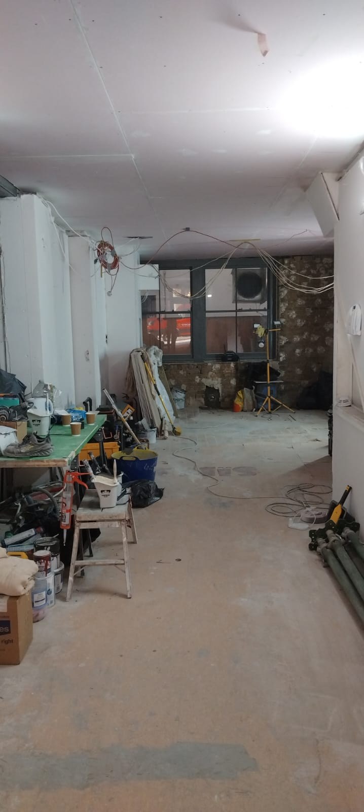 Main work area at 24 Chancery Lane