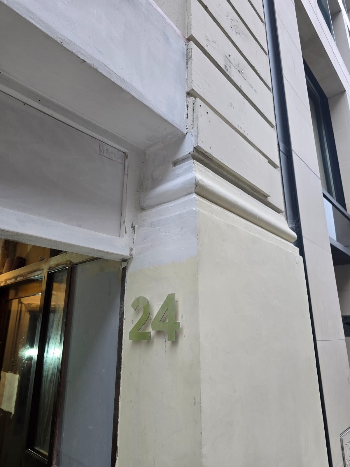 External detailing at 24 Chancery Lane